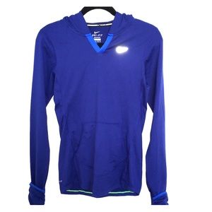 Nike Dry Fit long sleeve running shirt pullover